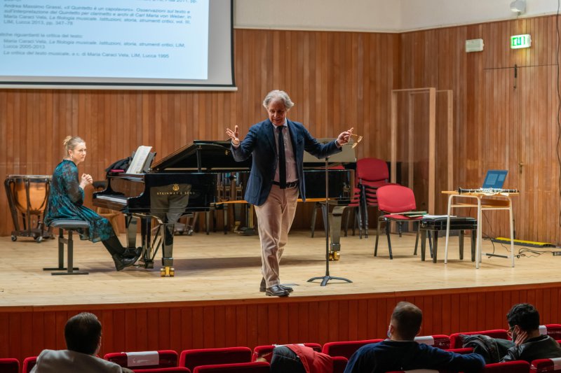 Conservatorio di Milano, 2021. Foto: Laura Magistrelli