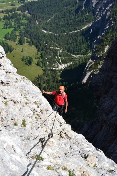 Ferrata Tridentina al Pissadù, 2015